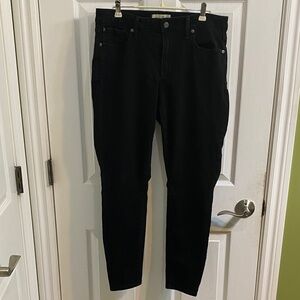 Gap Denim Jeans Curvy True Skinny Womens Juniors Straight Leg Black Size 32 R
